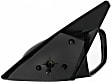 Passenger Side Mirror, Manual Adjust, Non-Folding, Non-Heated, Paintable, No Signal Light, No Memory, No Puddle Light, No Auto-Dimming, No Blind Spot Feature