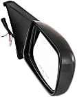 Passenger Side Mirror, Power Adjust, Manual Folding, Non-Heated, Paintable, No Signal Light, No Memory, No Puddle Light, No Auto-Dimming, No Blind Spot Feature
