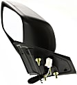 Driver Side Mirror, Power, Manual Folding, Non-Heated, Textured Black, No Signal Light, No Memory, No Puddle Light, No Auto-Dimming, No Blind Spot Feature