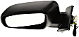 Driver Side Mirror, Power, Manual Folding, Non-Heated, Textured Black, No Signal Light, No Memory, No Puddle Light, No Auto-Dimming, No Blind Spot Feature