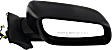 Passenger Side Mirror, Power, Manual Folding, Non-Heated, Textured Black, No Signal Light, No Memory, No Puddle Light, No Auto-Dimming, No Blind Spot Feature