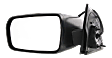 Driver Side Mirror, Power, Non-Folding, Heated, Textured Black, No Signal Light, No Memory, No Puddle Light, No Auto-Dimming, No Blind Spot Feature