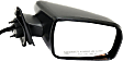 Passenger Side Mirror, Power, Non-Folding, Heated, Textured Black, No Signal Light, No Memory, No Puddle Light, No Auto-Dimming, No Blind Spot Feature