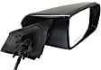 Passenger Side Mirror, Power, Non-Folding, Heated, Textured Black, No Signal Light, No Memory, No Puddle Light, No Auto-Dimming, No Blind Spot Feature
