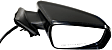 Passenger Side Mirror, Power, Non-Folding, Heated, Textured Black, No Signal Light, No Memory, No Puddle Light, No Auto-Dimming, No Blind Spot Feature