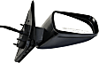 Passenger Side Mirror, Power, Non-Folding, Heated, Textured Black, No Signal Light, No Memory, No Puddle Light, No Auto-Dimming, No Blind Spot Feature