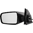 Driver Side Mirror, Power, Manual Folding, Non-Heated, Textured Black, No Signal Light, No Memory, No Puddle Light, No Auto-Dimming, No Blind Spot Feature