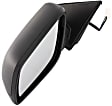 Driver Side Mirror, Power, Manual Folding, Heated, Textured Black, No Signal Light, No Memory, No Puddle Light, No Auto-Dimming, No Blind Spot Feature