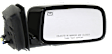 Passenger Side Mirror, Power Adjust, Manual Folding, Heated, Paintable, No Signal Light, No Memory, No Puddle Light, No Auto-Dimming, No Blind Spot Feature
