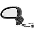 Driver Side Mirror, Power Adjust, Manual Folding, Heated, Paintable, No Signal Light, No Memory, No Puddle Light, No Auto-Dimming, No Blind Spot Feature