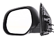 Driver Side Mirror, Power, Manual Folding, Non-Heated, Paintable, No Signal Light, No Memory, No Puddle Light, No Auto-Dimming, No Blind Spot Feature