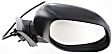 2009 Mitsubishi Outlander - Passenger Side Mirror, Power Adjust, Non-Heated, Paintable, Manual Folding, No Signal Light, No Blind Spot Feature, No Memory, No Puddle Light, No Auto-Dimming