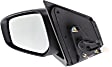 Driver Side Mirror, Power, Manual Folding, Non-Heated, Paintable, In-housing Signal Light, No Memory, No Puddle Light, No Auto-Dimming, No Blind Spot Feature