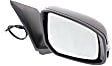 Passenger Side Mirror, Power, Manual Folding, Non-Heated, Paintable, In-housing Signal Light, No Memory, No Puddle Light, No Auto-Dimming, No Blind Spot Feature