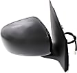 Passenger Side Mirror, Power, Manual Folding, Non-Heated, Paintable, No Signal Light, No Memory, No Puddle Light, No Auto-Dimming, No Blind Spot Feature
