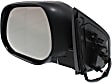 2011 Mitsubishi Outlander - Driver Side Mirror, Power Adjust, Non-Heated, Paintable, Manual Folding, No Signal Light, No Blind Spot Feature, No Memory, No Puddle Light, No Auto-Dimming