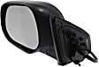 2011 Mitsubishi Outlander - Driver Side Mirror, Power Adjust, Heated, Paintable, Manual Folding, No Signal Light, No Blind Spot Feature, No Memory, No Puddle Light, No Auto-Dimming