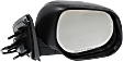 2017 Mitsubishi Outlander Sport SEL - Passenger Side Mirror, Power Adjust, Heated, Paintable, Manual Folding, No Signal Light, No Blind Spot Feature, No Memory, No Puddle Light, No Auto-Dimming