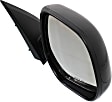2017 Mitsubishi Outlander Sport SEL - Passenger Side Mirror, Power Adjust, Heated, Paintable, Manual Folding, No Signal Light, No Blind Spot Feature, No Memory, No Puddle Light, No Auto-Dimming