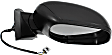 2017 Mitsubishi Outlander Sport SEL - Passenger Side Mirror, Power Adjust, Heated, Paintable, Manual Folding, No Signal Light, No Blind Spot Feature, No Memory, No Puddle Light, No Auto-Dimming
