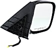 Passenger Side Mirror, Power, Manual Folding, Heated, Paintable, No Signal Light, No Memory, No Puddle Light, No Auto-Dimming, No Blind Spot Feature