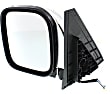 Driver Side Mirror, Power, Manual Folding, Heated, Chrome, No Signal Light, No Memory, No Puddle Light, No Auto-Dimming, No Blind Spot Feature