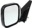 Driver Side Mirror, Power, Manual Folding, Heated, Chrome, No Signal Light, No Memory, No Puddle Light, No Auto-Dimming, No Blind Spot Feature