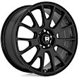 MR11878052745US Aluminum Matte Black Wheel, 17 in. X 8 in., 5 x 4.5 in. Bolt Pattern
