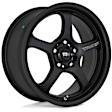 2006 Scion tC - Aluminum Satin Black Wheel, 17 in. x 7 in., 5 x 4.5 in. Bolt Pattern