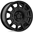 2002 Toyota Tacoma - Aluminum Black Wheel, RWD, 17 in. x 7.5 in., 5 x 4.5 in. Bolt Pattern