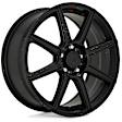 2003 Toyota Corolla - Aluminum Black Wheel, 18 in. x 8 in., 5 x 4.5 in. Bolt Pattern