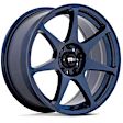 2008 Tesla Roadster - Aluminum Blue Wheel, 17 in. x 8 in., 5 x 4.5 in. Bolt Pattern