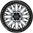 MO80221068418N Aluminum Black Wheel, 20 in. X 10 in., 6 x 5.5 Bolt Pattern