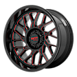 MO80522068918N Aluminum Black Wheel, 22 in. X 10 in., 6 x 5.5 Bolt Pattern