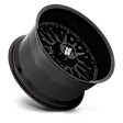 MO809BX20903518 Aluminum Gloss Black Wheel, 20 in. X 9 in., 5 x 5 in. / 5 x 5.5 in. Bolt Pattern