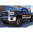 MO97021067324NUS Aluminum Black Wheel, 20 in. X 10 in., 6 x 5.5 Bolt Pattern