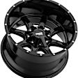 2007 Hummer H3 - Aluminum Black Wheel, 16 in. x 8 in., 6 x 5.5 Bolt Pattern