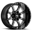 MO97089035418 Aluminum Gray Wheel, 18 in. X 9 in., 5 x 5 in. / 5 x 5.5 in. Bolt Pattern