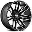 2023 Ford Bronco - Aluminum Black Wheel, 18 in. x 9 in., 6 x 5.5 Bolt Pattern