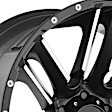 2023 Ford Bronco - Aluminum Black Wheel, 18 in. x 9 in., 6 x 5.5 Bolt Pattern