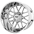 MO98621280244N Aluminum Chrome Wheel, 20 in. X 12 in., 8 x 6.5 in. Bolt Pattern