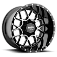 MO98629067318 Aluminum Black Wheel, 20 in. X 9 in., 6 x 5.5 Bolt Pattern