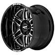 MO99221068318N Aluminum Black Wheel, 20 in. X 10 in., 6 x 5.5 Bolt Pattern