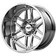 MO99222080218N Aluminum Chrome Wheel, 22 in. X 10 in., 8 x 6.5 in. Bolt Pattern