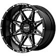 2022 Ford Bronco - Aluminum Black Wheel, 18 in. x 8.5 in., 6 x 5.5 Bolt Pattern