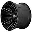 MO99829068300 Aluminum Black Wheel, 20 in. X 9 in., 6 x 5.5 Bolt Pattern