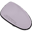 Passenger Side Mirror Glass, Heated, No Blind Spot Feature