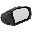 Passenger Side Mirror, Power Adjust, Manual Folding, Heated, Paintable, In-housing Signal Light, No Memory, No Puddle Light, No Auto-Dimming, No Blind Spot Feature
