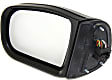 2001 Mercedes Benz E320 - Driver Side Mirror, Power Adjust, Heated, Paintable, Manual Folding, In-housing Signal Light, No Blind Spot Feature, With Memory, No Puddle Light, No Auto-Dimming