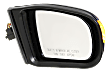 2000-2003 Mercedes Benz E320 - Passenger Side Mirror, Power, Manual Folding, Heated, Paintable, In-housing Signal Light, With memory, No Puddle Light, No Auto-Dimming, No Blind Spot Feature